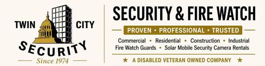 Twin City Security and Fire Watch banner