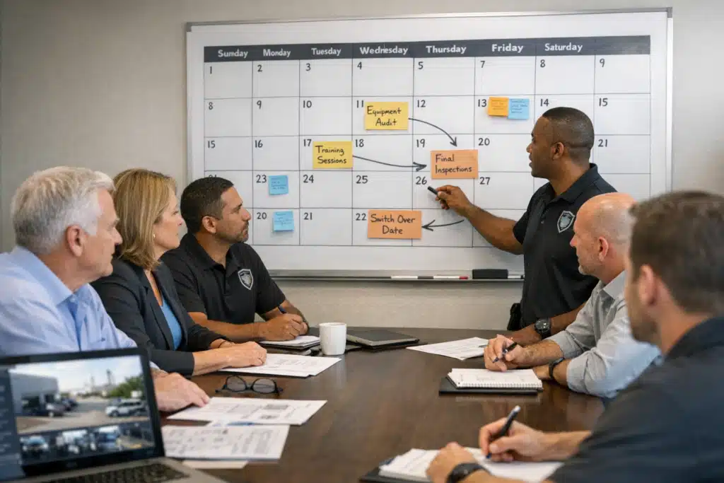 Best Practices for Transitioning Between Security Providers in Houston - 2
