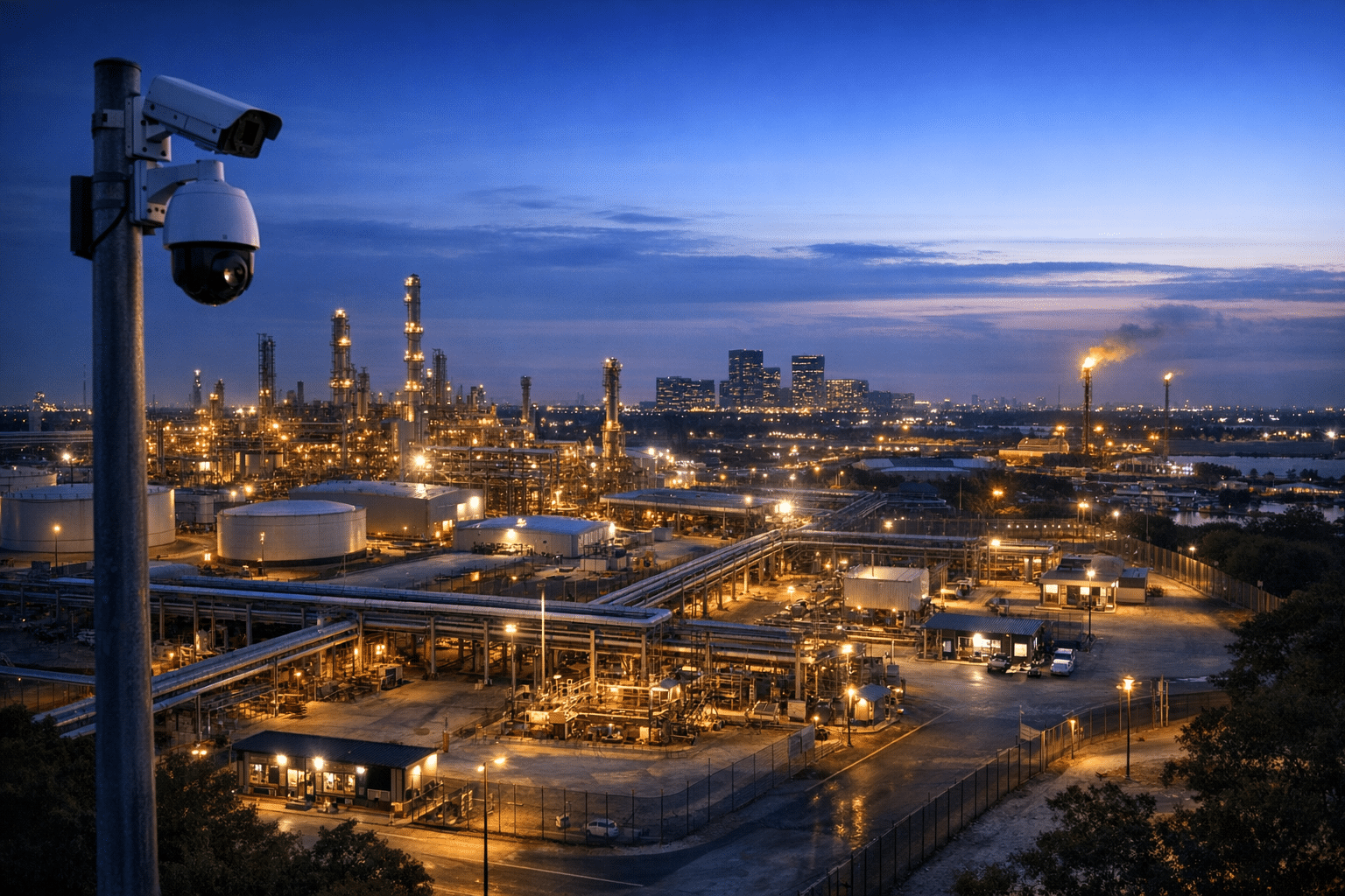 How Remote Surveillance Can Enhance Security for Houston’s Energy Sector How Remote Surveillance Can Enhance Security for Houston's Energy Sector