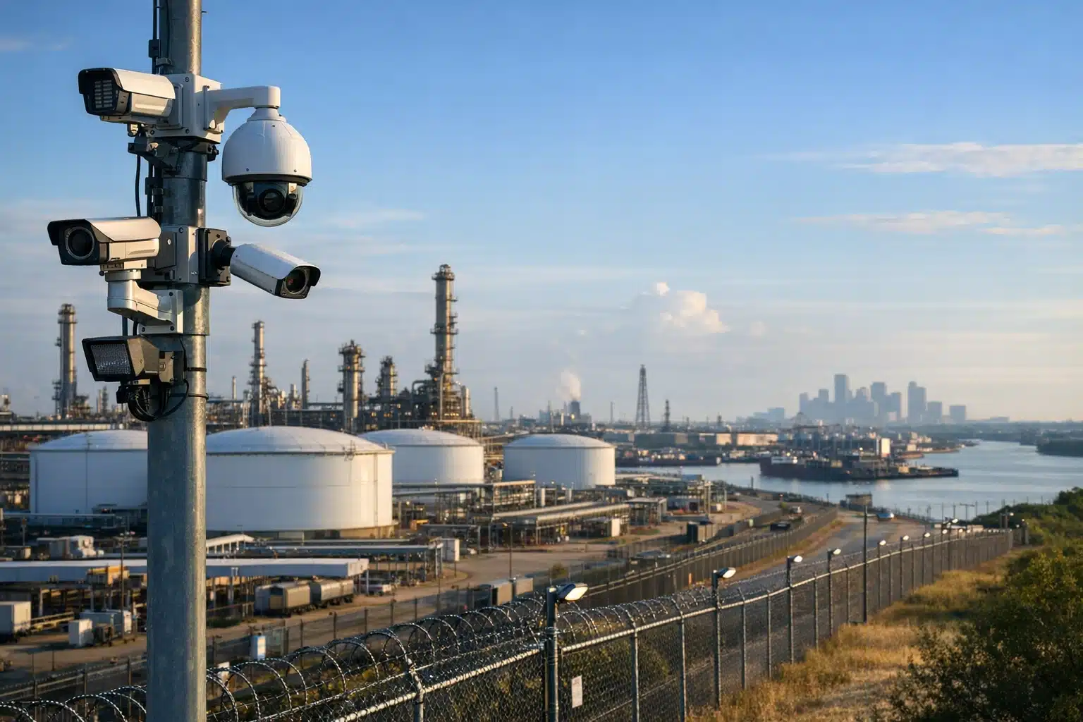 How Remote Surveillance Enhances Security for Houston’s Energy Sector Facilities How Remote Surveillance Enhances Security for Houston's Energy Sector Facilities