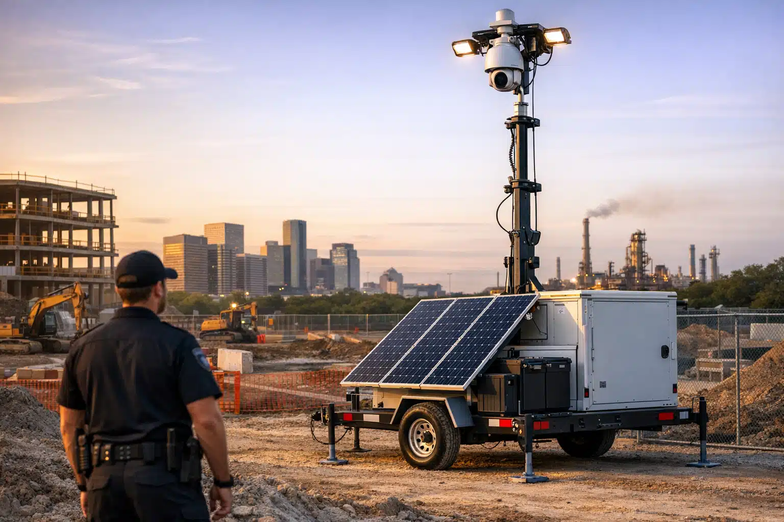 Understanding the Benefits of Mobile Surveillance Trailers for Houston Construction Sites Understanding the Benefits of Mobile Surveillance Trailers for Houston Construction Sites
